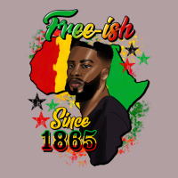 Free Ish Since 1865 Black Man Vintage Hoodie | Teevron