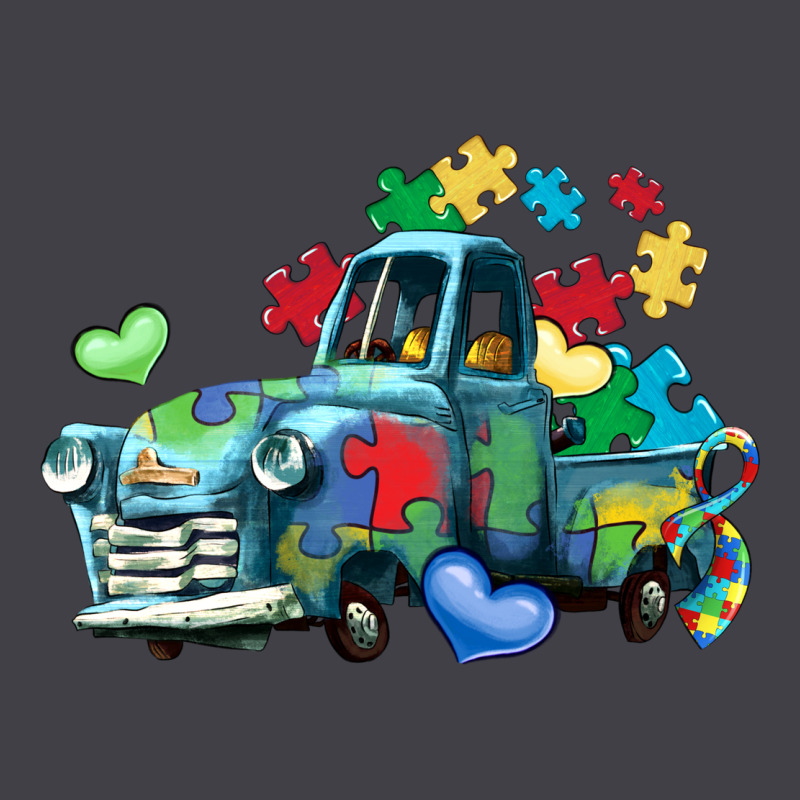 Autism Truck Heavyweight Hoodie by LillyAllenDesigns | Teevron