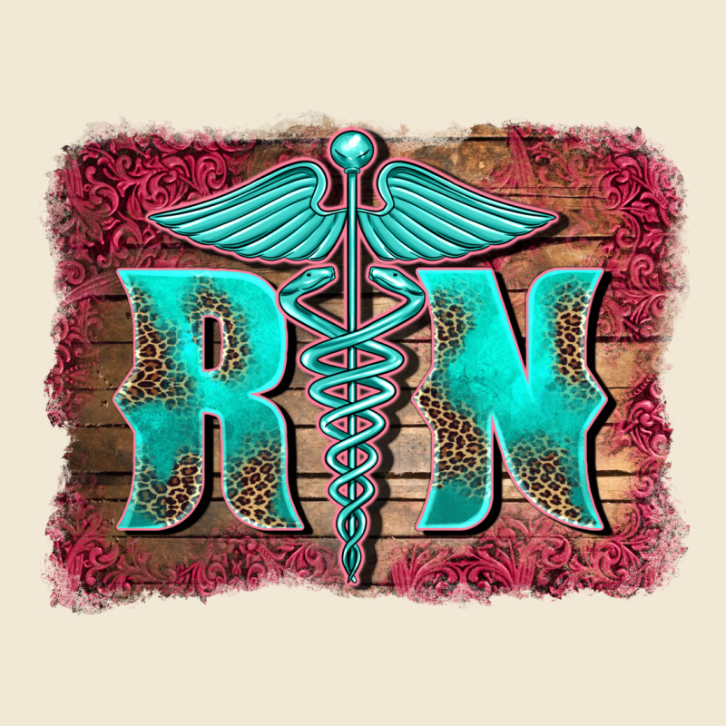 Registered Medical Symbol Nurse Background Premium Tee by BarkalooDesign | Teevron