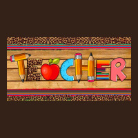 Teacher Pen Apple License Plate Template Heavy Core Tee | Teevron