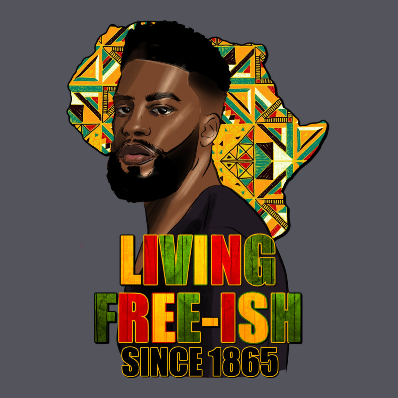 Juneteenth Living Freeish Since 1865 Vintage Hoodie by HRA Design Shop | Teevron