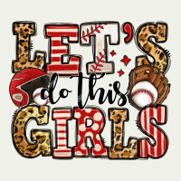 Let's Do This Girls Baseball Urban Heavy Tee | Teevron
