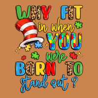 Why Fit In When You Were Born To Stand Out Heavyweight Hoodie | Teevron