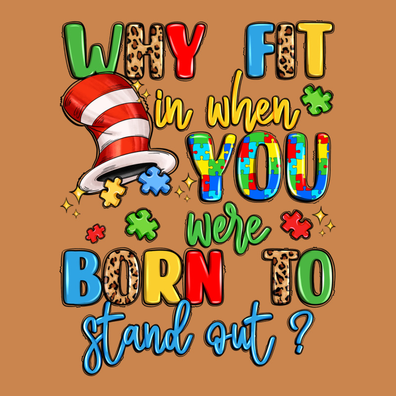Why Fit In When You Were Born To Stand Out Heavyweight Hoodie by LillyAllenDesigns | Teevron