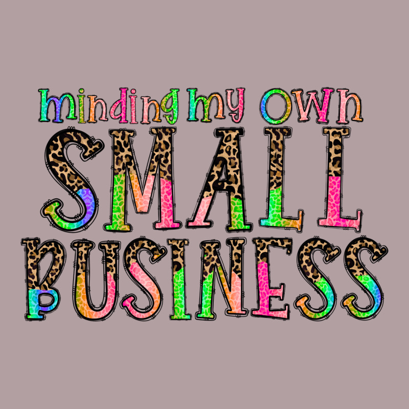 Minding My Own Small Bussiness Vintage Hoodie by CowhideDigitalArt | Teevron