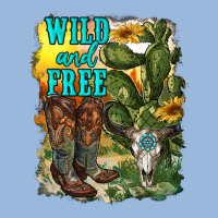 Wild And Free Cowgirl Boots Premium Hoodie | Teevron