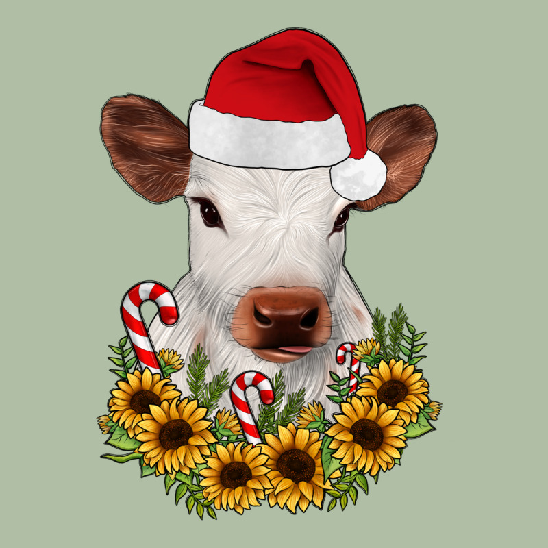 Calf Sunflower Christmas Urban Heavy Tee by JahusDesignShop | Teevron