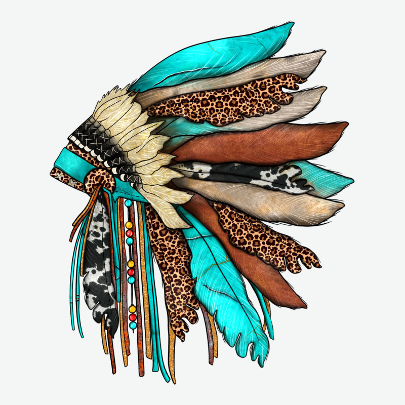 Indian Headdress Urban Heavy Tee by JahusDesignShop | Teevron