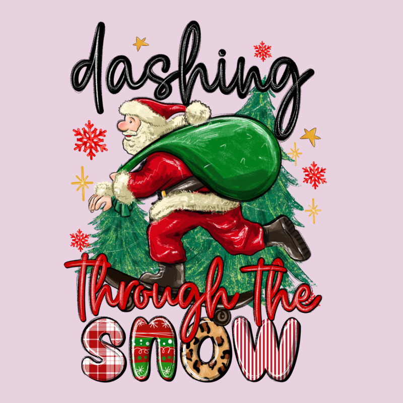 Dashing Through The Snow Ladies Tee by MaliasSmallBusiness | Teevron