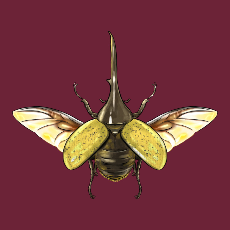 Hercules Beetle With Wings Long Sleeve Tee by LillyAllenDesigns | Teevron