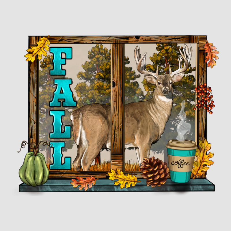White Tailed Buck Fall Premium Sweatshirt by LillyAllenDesigns | Teevron