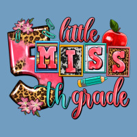 Little Miss 5 Th Grade Urban Heavy Tee | Teevron