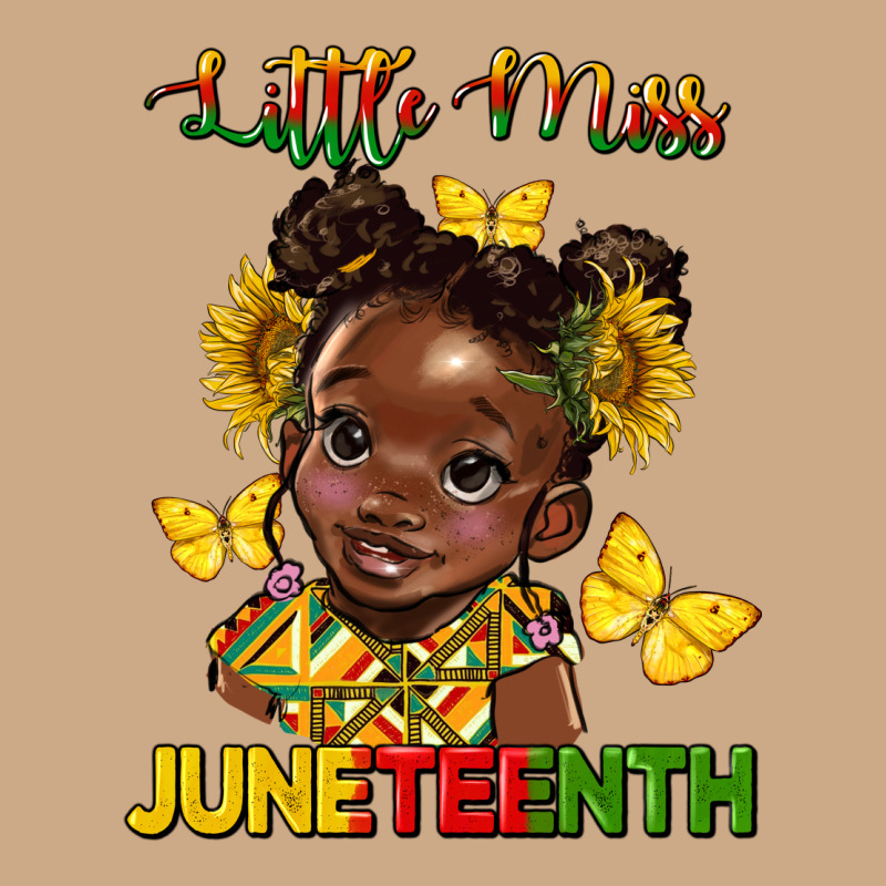 Little Miss Juneteenth Vintage Hoodie by HRA Design Shop | Teevron