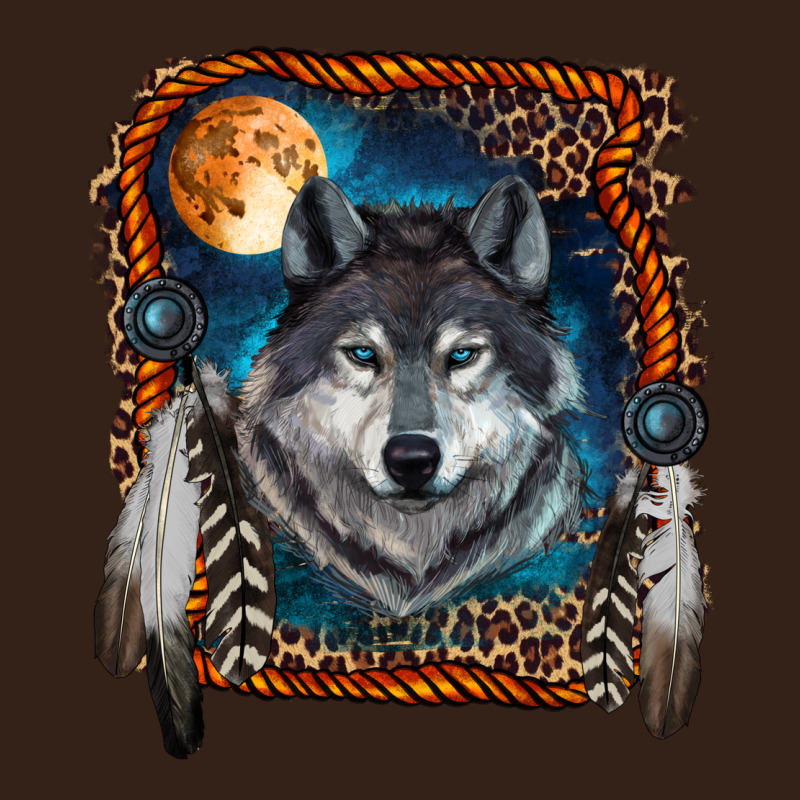 Wolf And Feathers Heavy Core Tee by RanaPortraitStore | Teevron