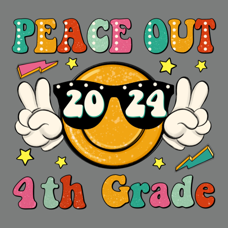 Peace Out 2024 4th Grade Premium Hoodie by JahusDesignShop | Teevron