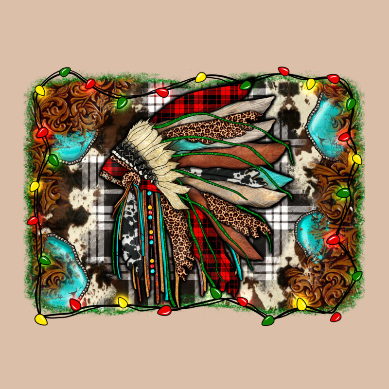 Christmas Indian Headdress Urban Heavy Tee by JahusDesignShop | Teevron