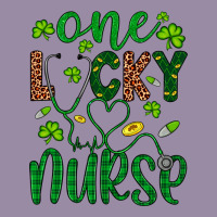 Leopard Glitter One Lucky Nurse Classic Tee | Teevron
