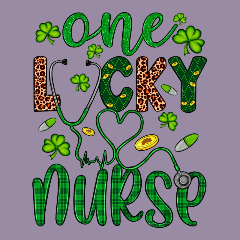 Leopard Glitter One Lucky Nurse Classic Tee by Artiststas | Teevron