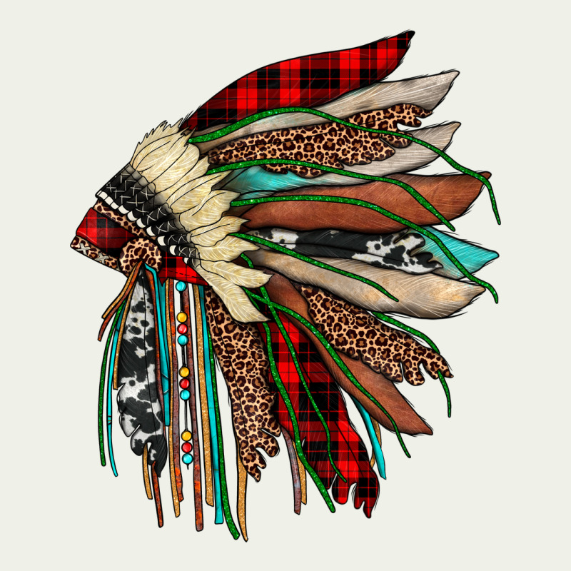 Christmas Indian Headdress Urban Heavy Tee by JahusDesignShop | Teevron
