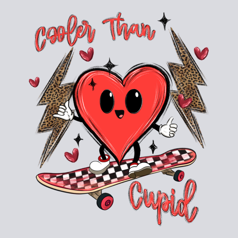 Cooler Than Cupid Zipper Hoodie by MaliasSmallBusiness | Teevron