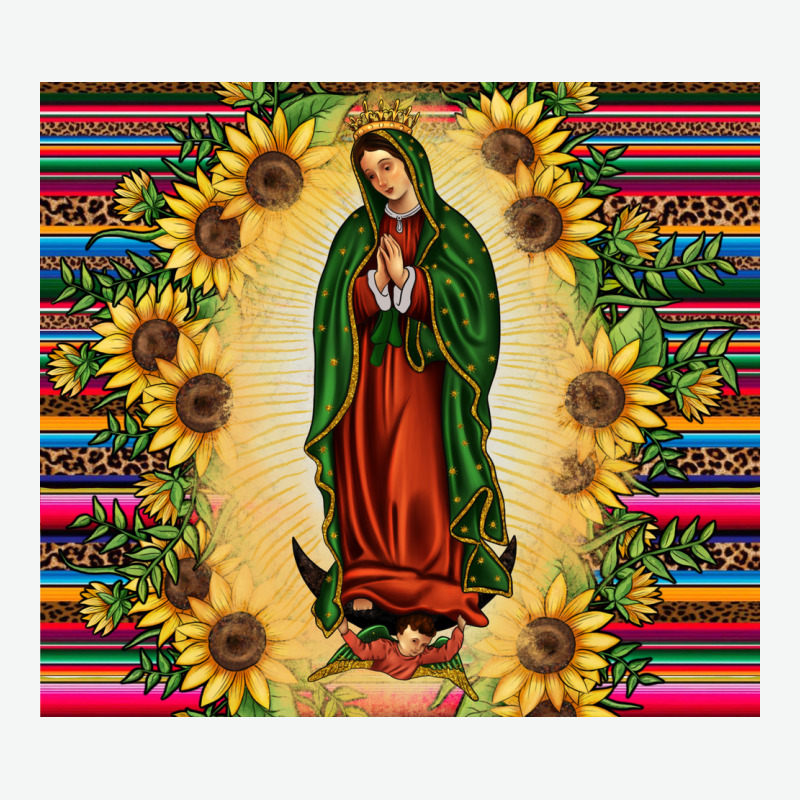 Our Lady Of Guadalupe Urban Heavy Tee by JahusDesignShop | Teevron