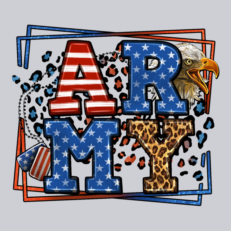 Army Veteran Leopard Frame 4th Of July Classic Tee by LillyAllenDesigns | Teevron