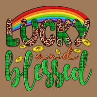 Western St. Patrick's Rainbow Lucky And Blessed Classic Tee | Teevron