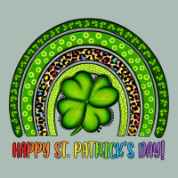 Happy St. Patrick's Day Shamrock Rainbow Classic Tee | Teevron