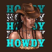Howdy Howdy Black Girl Heavy Core Tee | Teevron