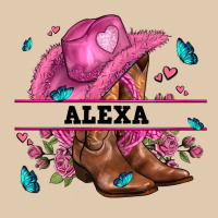 Pink Costom Name Cowgirl Hat And Roses Heavyweight Sweatshirt | Teevron