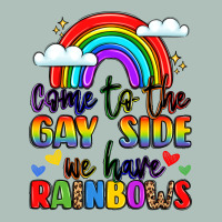 Come To The Gay Side We Have Rainbows Heavyweight Hoodie | Teevron