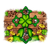 Western Shamrock Cross Leopard Background | Teevron