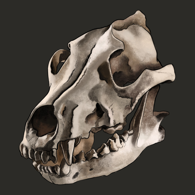 Wolf Skull Heavy Core Tee by RanaPortraitStore | Teevron