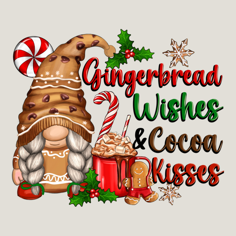 Gingerbread Wishes And Cocoa Kisses Heavy Core Tee by Zillion Design Studio | Teevron