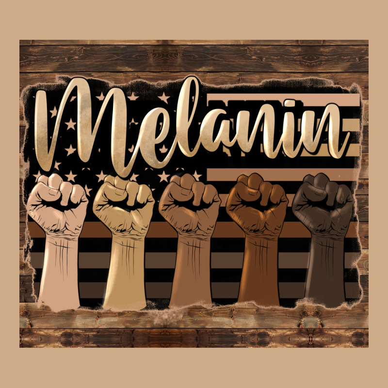 Melanin American Flag Vintage Hoodie by HRA Design Shop | Teevron