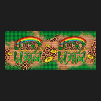 St. Patrick's Day Western  Lucky And Blessed Classic Tee | Teevron
