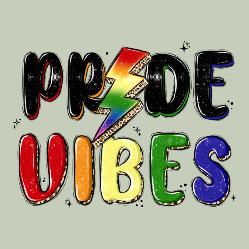 Pride Vibes Ladies Tee by MaliasSmallBusiness | Teevron