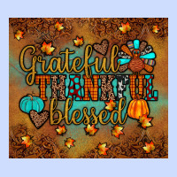 Grateful Thankful Blessed Turkey Urban Heavy Tee | Teevron