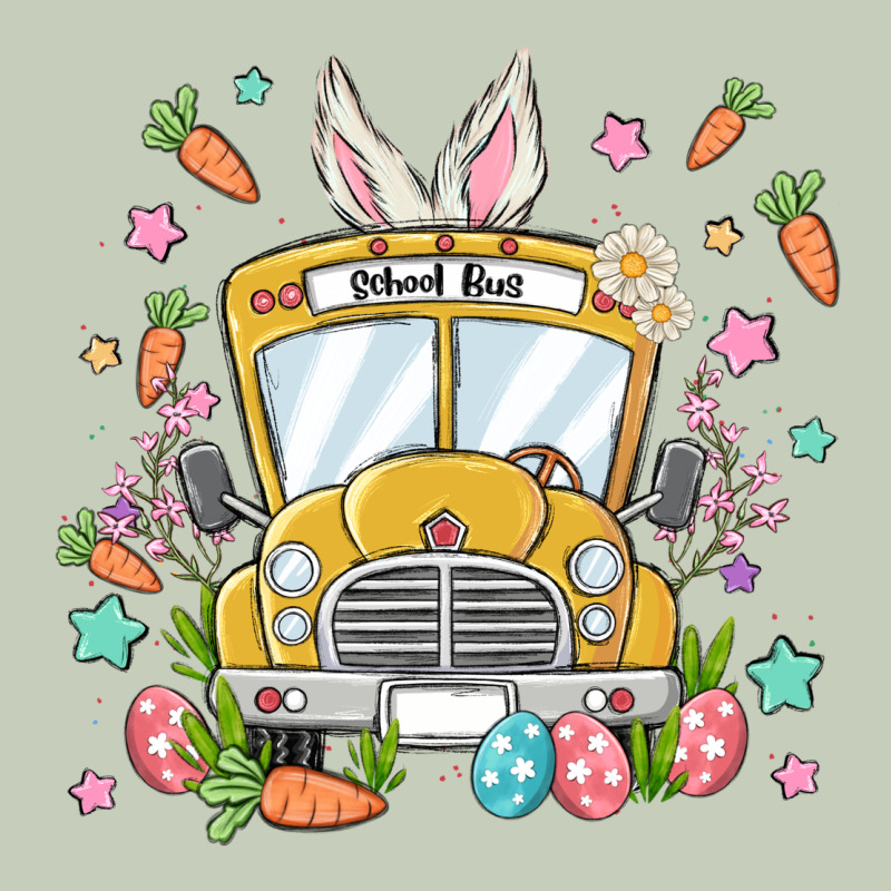 Easter School Bus Ladies Tee by MaliasSmallBusiness | Teevron