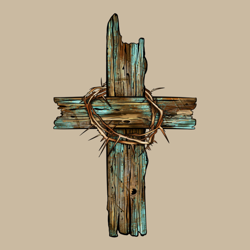 Cross With Thorn Long Sleeve Tee by BarkalooDesign | Teevron