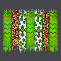 Western St. Patrick's Shamrock Cross Leopard Brushstroke Classic Tee | Teevron