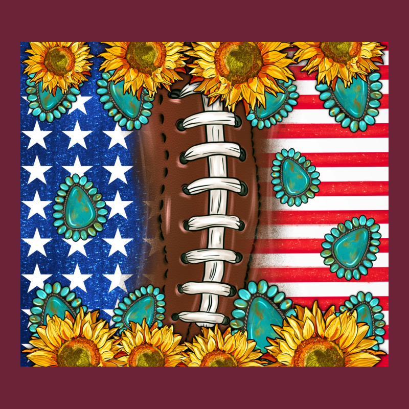 American Football And America Long Sleeve Tee by NancyCooperArtShop | Teevron