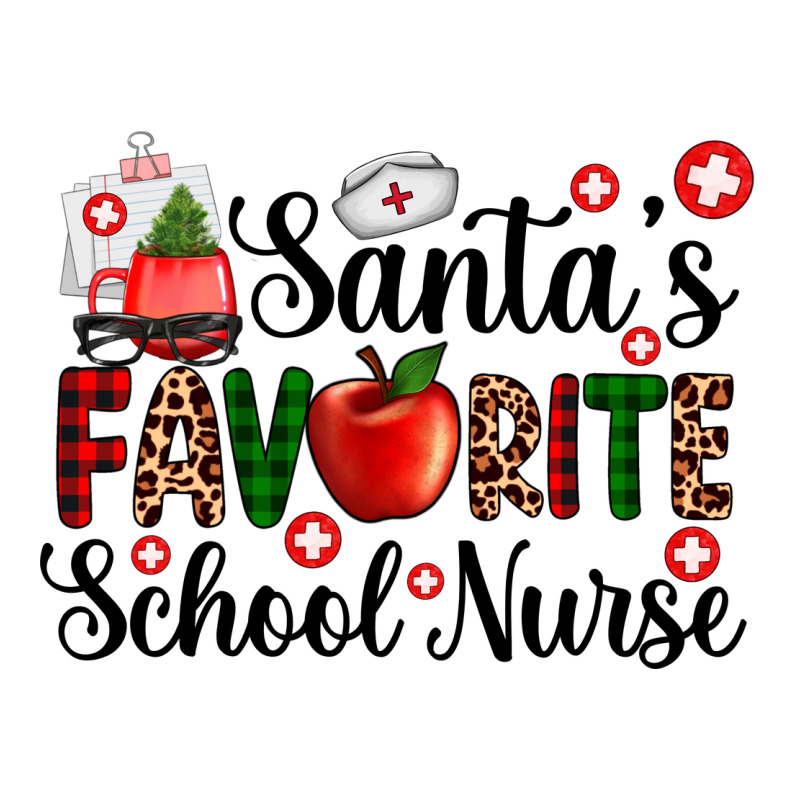 Santa's Favorite  School Nurse Classic Tee by AdoDesignShop | Teevron