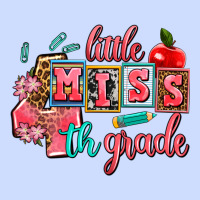 Little Miss 4 Th Grade Urban Heavy Tee | Teevron