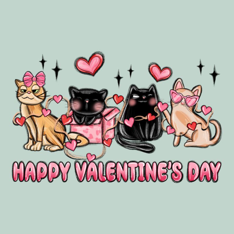 Happy Valentines Day Cats Zipper Hoodie by MaliasSmallBusiness | Teevron