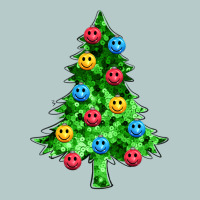 Sequin's Christmas Tree Heavy Core Tee | Teevron