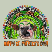 Western Happy St. Patrick's Day Cow Rainbow Classic Tee | Teevron