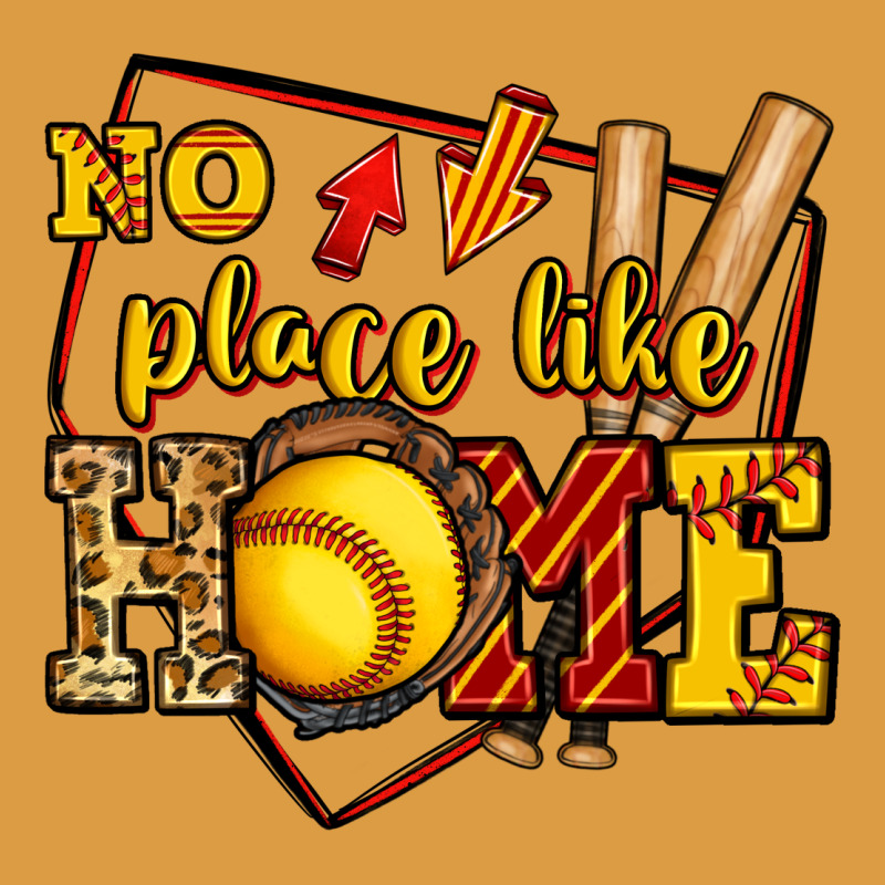 No Place Like Home Softball Urban Heavy Tee by Jasminsmagicworld | Teevron