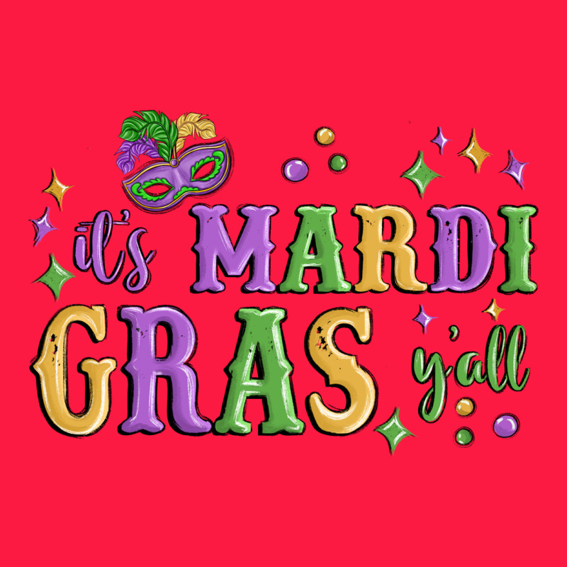 It's Mardi Gras Y'all Zipper Hoodie by MaliasSmallBusiness | Teevron