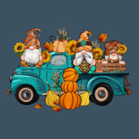 Fall Gnomes Truck Pumpkin Sunflowers Urban Heavy Tee | Teevron